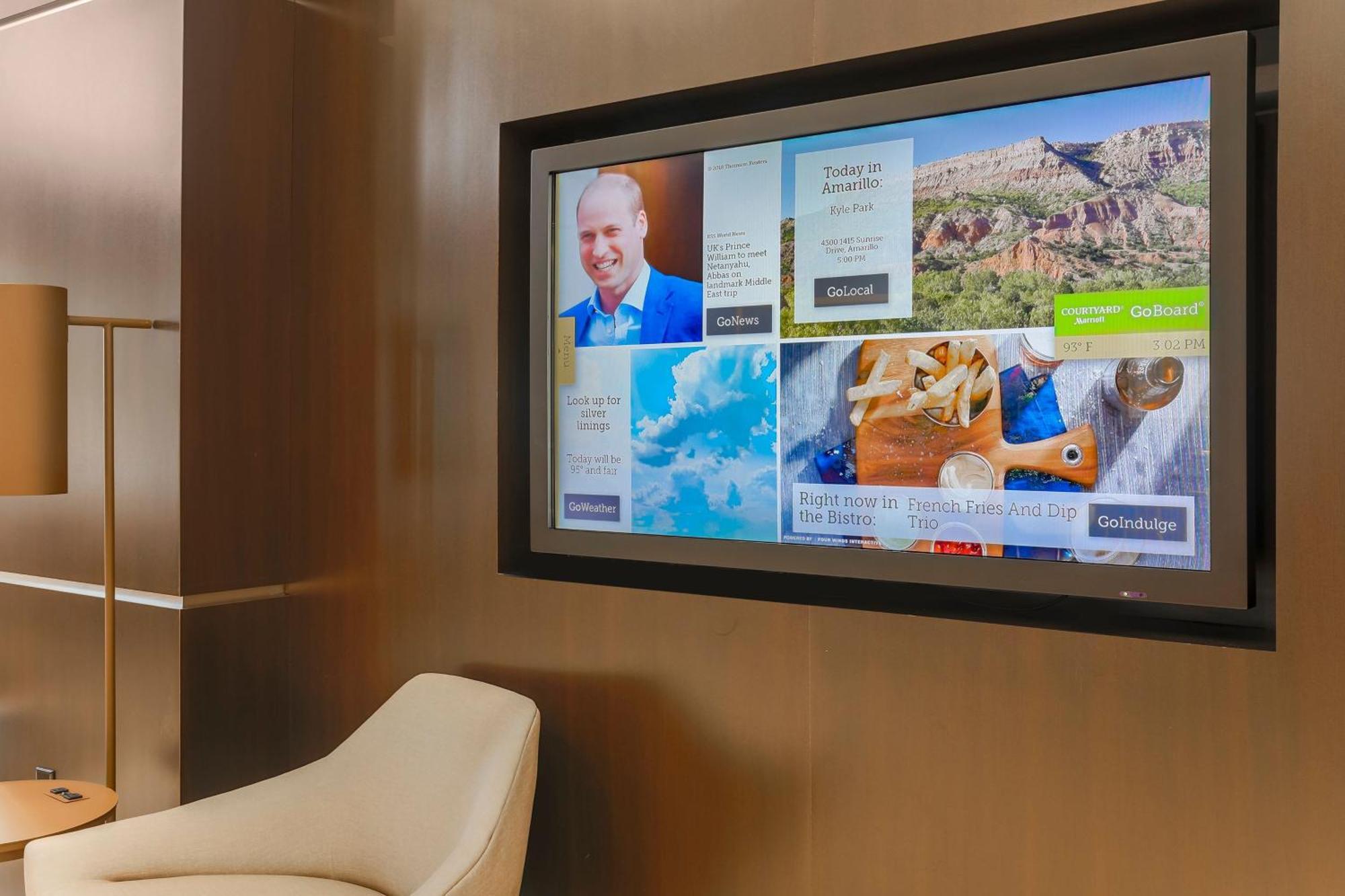 Courtyard By Marriott Amarillo Downtown Hotel Bagian luar foto