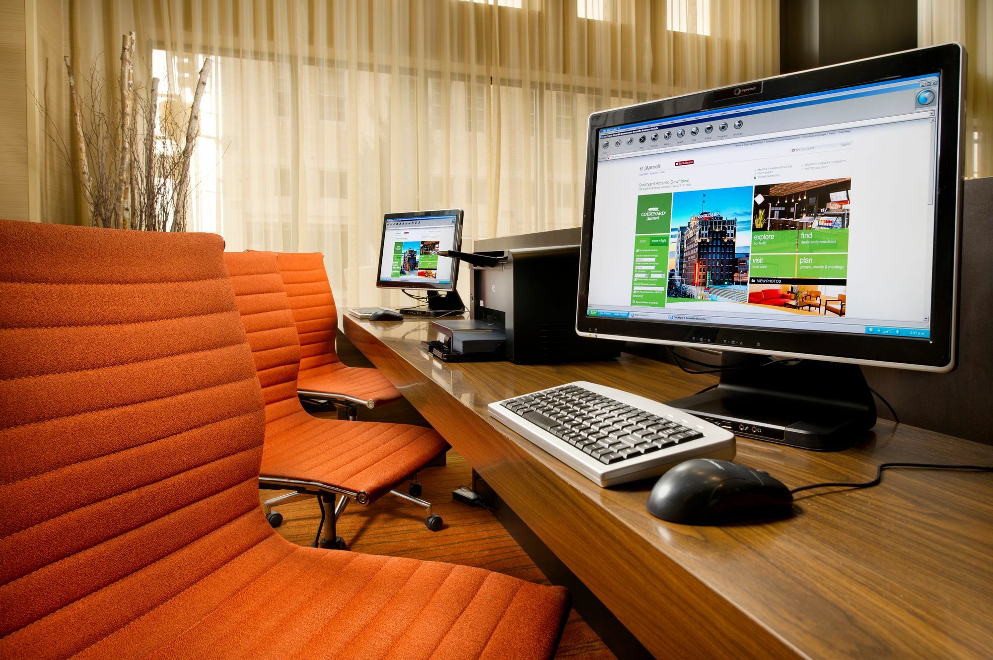 Courtyard By Marriott Amarillo Downtown Hotel Bagian luar foto
