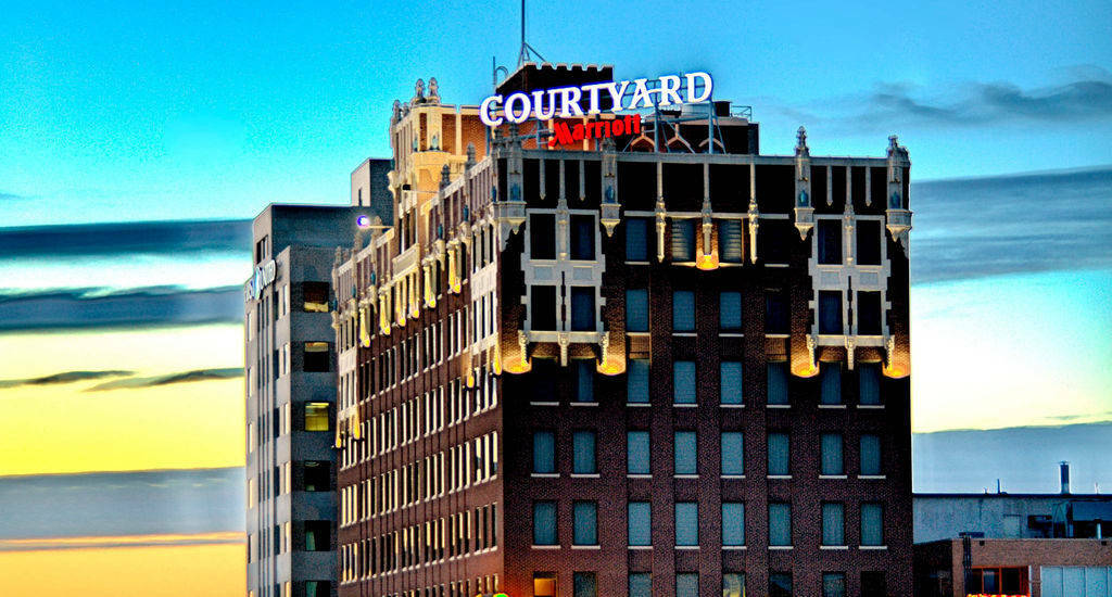 Courtyard By Marriott Amarillo Downtown Hotel Bagian luar foto
